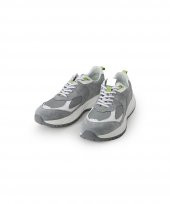 JAUMI GREY Gri Beyaz Sneaker Erkek Süet Ayakkabı - 4