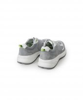 JAUMI GREY Gri Beyaz Sneaker Erkek Süet Ayakkabı - 5