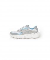FENIX Mavi Gri Beyaz Sneaker Erkek Deri Ayakkabı - 1