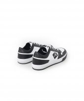 WIGO BLACK Siyah Beyaz Sneaker Erkek Deri Ayakkabı - 5