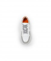 HARVEY GREY Gri Beyaz Sneaker Erkek Deri Ayakkabı - 2