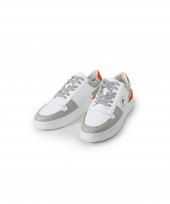 HARVEY GREY Gri Beyaz Sneaker Erkek Deri Ayakkabı - 4