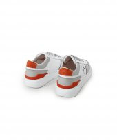 HARVEY GREY Gri Beyaz Sneaker Erkek Deri Ayakkabı - 5