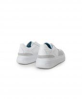 SESTRE GREY Gri Beyaz Sneaker Erkek Deri Ayakkabı - 5