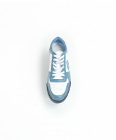 MENTE LILAC Mavi Beyaz Sneaker Erkek Deri Ayakkabı - 2