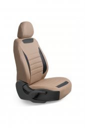 Z&C MAXTECH  Seat Ibiza Deri Detaylı Özel Tasarım Oto Koltuk Kılıfı Seti Smart B - 3