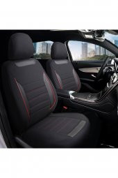 Z&C MAXTECH  Tofaş Doğan Deri Detaylı Özel Tasarım Oto Koltuk Kılıfı Seti Smart K thumbnail 1