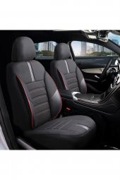 Z&C MAXTECH  Seat Leon Deri Detaylı Özel Tasarım Oto Koltuk Kılıfı Seti Star - 1