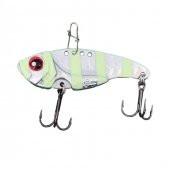 DFT Metal Vibrasyon Suni Yem 14g 5cm Zebra Glow 7732 - 1