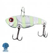 DFT Metal Vibrasyon Suni Yem 14g 5cm Zebra Glow 7732 - 5