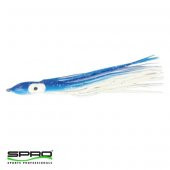 SPRO Octopus 12cm 7g Silikon Ahtapot Yem Mavi Beyaz 4ad - 2
