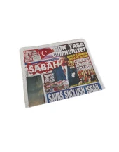 29 Ekim 2023 Sabah Gazetesi - Cumhuriyetin İlanı 100. Yıl Gazetesi thumbnail 1
