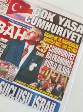29 Ekim 2023 Sabah Gazetesi - Cumhuriyetin İlanı 100. Yıl Gazetesi thumbnail 4