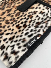 Leopar Desenli Oto Koltuk Arkası Organizer Çanta 21x19x7cm - 3