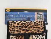 Leopar Desenli Oto Koltuk Arkası Organizer Çanta 21x19x7cm - 4