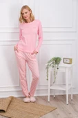 Pierre Cardin 8766 Çizgili Kadın Pijama Takımı thumbnail 2