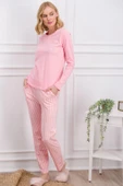 Pierre Cardin 8766 Çizgili Kadın Pijama Takımı thumbnail 4