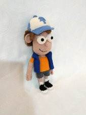 Dipper Pines Amigurumi Organik Oyuncak - 1