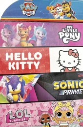 Lipcare pamuk şeker sonic-paw petrol-hello kitty-my little pony-lol 5 gr dudak kremi 36 lı stant - 2