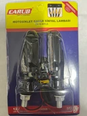 Carub Motosiklet Üniversal Sinyal Lambası12V Kayar Sarı 2'Li - 2