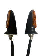 Carub Motosiklet Sinyal Lamba Üniversal 12V Sarı Cam Sarı Led 2Li - 3