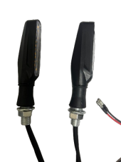 Carub Motosiklet Üniversal Sinyal Lambası12V Kayar Sarı 2Li - 4