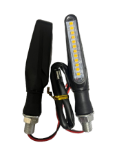 Carub Motosiklet Üniversal Sinyal Lambası12V Kayar Sarı 2Li - 5