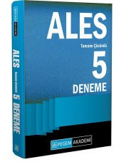 2024 ALES Tamamı Çözümlü 5 Denem Pegem Yayınları - 1