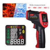 WINTACT WT323E Renkli Ekran Rutubet Küf Analizli Infared Termometre 1050C thumbnail 6