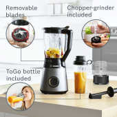 Bosch MMB6177S VitaPower 1200 W Blender Seti - 2