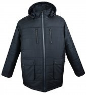 Büyük Beden Erkek Mont Dekons Lacivert - 1