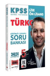 YARGI KPSS Lise Ön Lisans 5 Yüz Türkçe Tamamı Çözümlü Soru Bankası - 2024 - 1