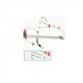 Spro Flatfish Patern 3 İğneli Köstekli Çelik Telli Takım No:4 - 2