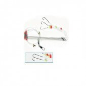 Spro Flatfish Patern 3 İğneli Köstekli Çelik Telli Takım No:4 - 4