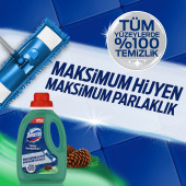 Domestos Yüzey Temizleyici Çam Maksimum Hijyen Tüm Yüzeyler İçin 1500 ML - 4