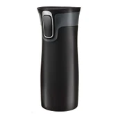 Ayt Sunup Paslanmaz Çelik 450 Ml Vakumlu Termos Sıcak Soğuk Termos Butonlu - 1