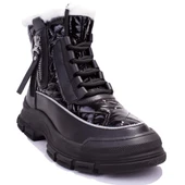 Gamelu 23KZ Bowl Siyah Ortopedik Günlük Spor Kadın Bot - 1