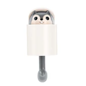 Ayt Sunup Dekoratif Sincap Kapı Kancası Kapı Arkası Yapışkan Askı Havlu Anahtar Askısı - 1