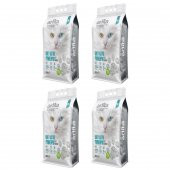 Arlita Grey Actıve PowerPro Aktif Karbonlu Fresh Kokulu İnce Taneli Topaklanan Koku Hapseden 4x10 L 4 Adet  Kedi Kumu - 1