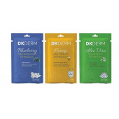 Dkderm Kil Maskesi Blueberry-honey-aloe Vera 15 Ml 3 Lu Ekonomik Paket - 1