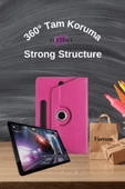 Vorcom Tablet Serisi Uyumlu Universal 10.1 inç Pu Deri Standlı Tablet Kılıfı Ultra﻿Pad-QuartzPro-S Tab7-QuartzLITE - 5