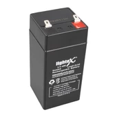 LIGHTEX LT-450 4 VOLT - 5 AMPER KURU AKÜ (IŞILDAK AKÜSÜ) (47 X 47 X 100 MM) - 1