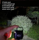 Mıknatıslı Anahtarlıklı Kamp Lambası - 1