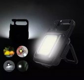 Mıknatıslı Anahtarlıklı Kamp Lambası - 3