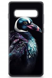 Samsung Galaxy S10 Plus Kılıf Kingo 9 Rüküş Penguen UV Kılıf - 2