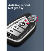 BMW 1 2 3 5 ve X G SERİSİ TPU ANAHTARLIK KILIF (SİYAH-GÜMÜŞ) thumbnail 3