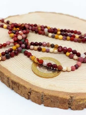 Jasper Taşı Faset Kesim Dizi 4mm (44530) thumbnail 2