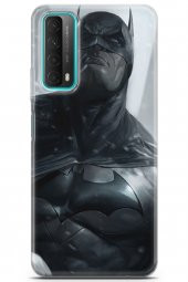 Huawei Enjoy 20 SE Uyumlu Kılıf Dc 08 Batman DC Baskılı Kılıf Siyah - 1