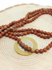 Jasper Taşı Faset Kesim Dizi 4mm (44540) thumbnail 2