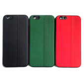 Apple iphone 6/6s Deri Görünümlü Spor Yumusak Kilif - 1